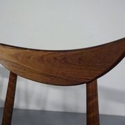 Rosewood dining chairs by Harry Østergaard for Randers Møbelfabrik, Denmark, 1960s, set of 4.