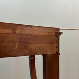 Console in flamed mahogany from empire 19th century