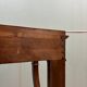 Console in flamed mahogany from empire 19th century