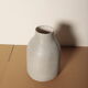 Wide grey vase