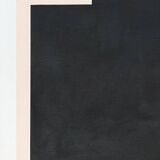 Original abstract painting, Black sign B05
