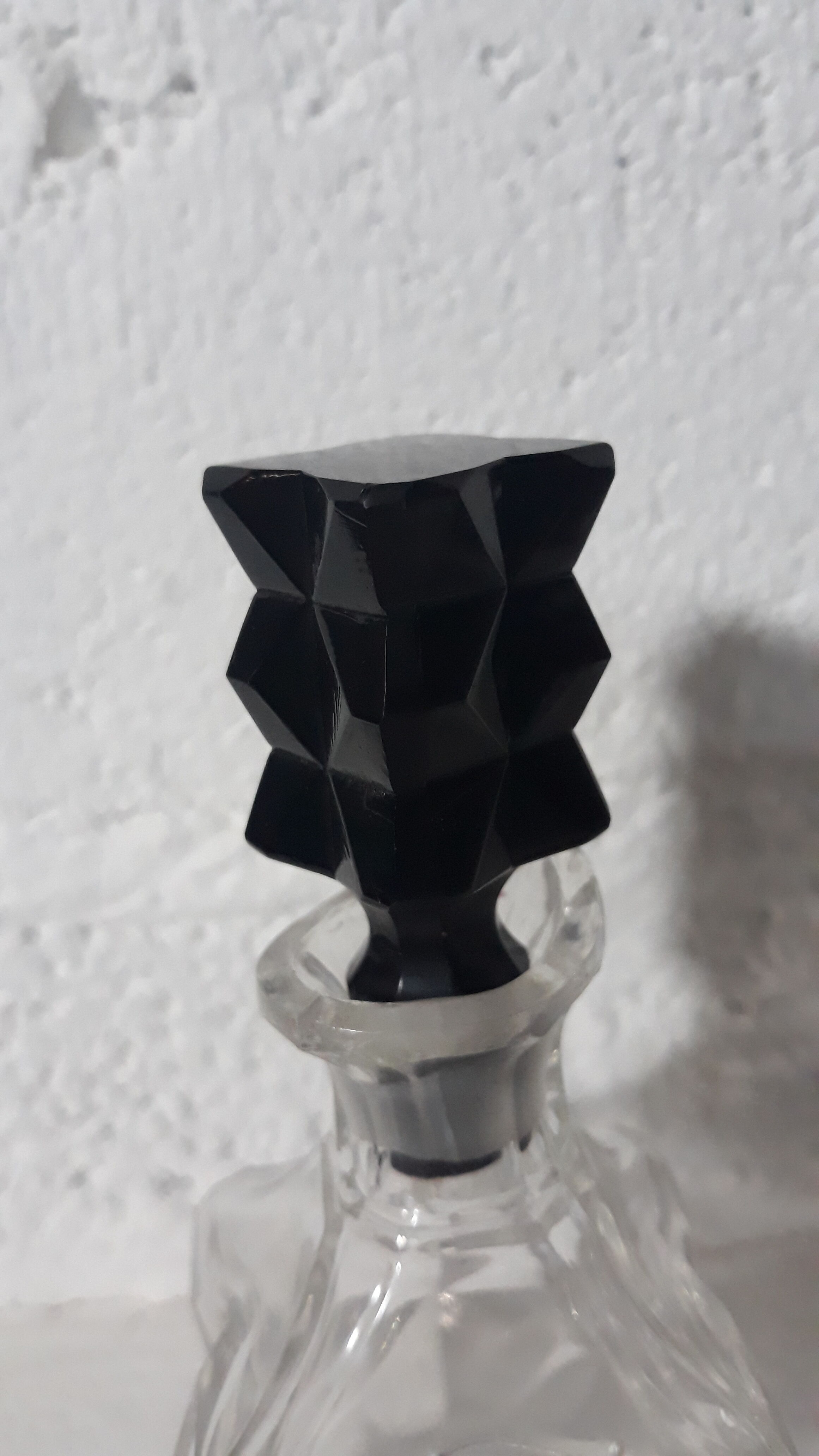 Bottles (wine-oiling) Art Deco in Stylized Glass