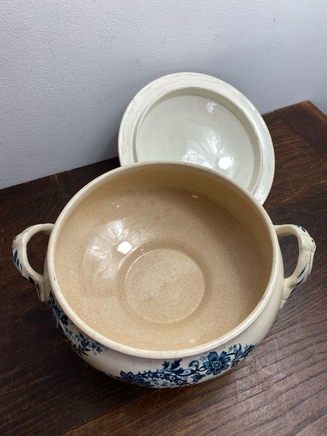 Soup tureen, ironstone, Sévigné, HB & Co.