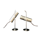 Pair of adjustable wall lamps model A5 by Alain Richard for Pierre Disderot, France 60s