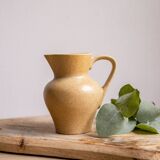 Small speckled stoneware milk jug