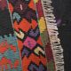 Vintage Turkish hallway rug 190x500 cm