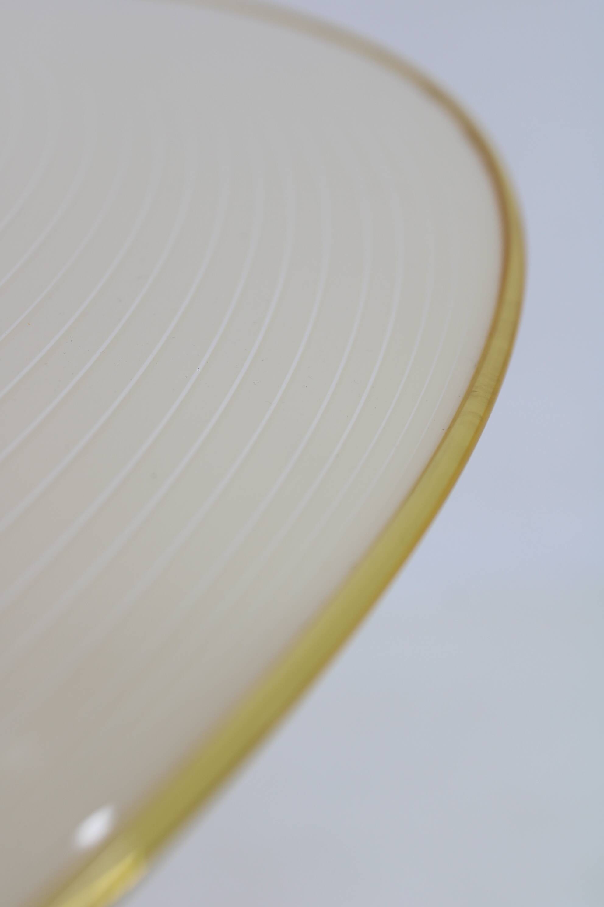 1960s Italian Glass Pendant Lamp