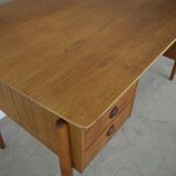 Bureau de direction vintage en teck danois, 1964