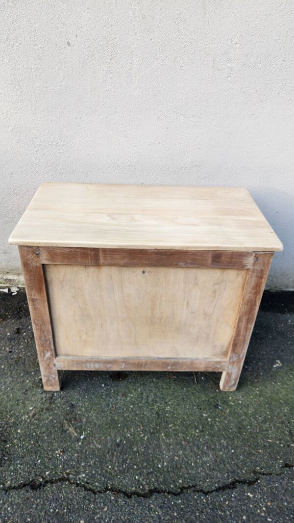 Buffet parisien petit modèle ponce en hêtre des années 1940