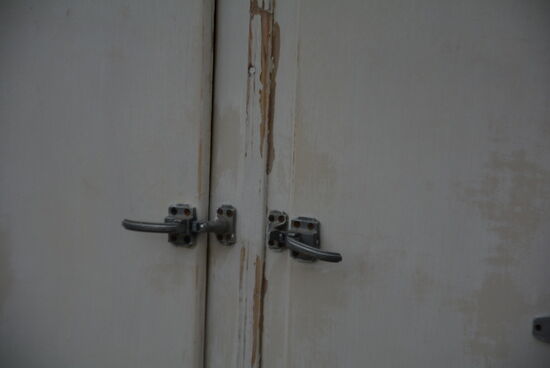 Parisian-style patinated wardrobe