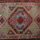 Antique handmade persian wool sarab rug- 166x102cm