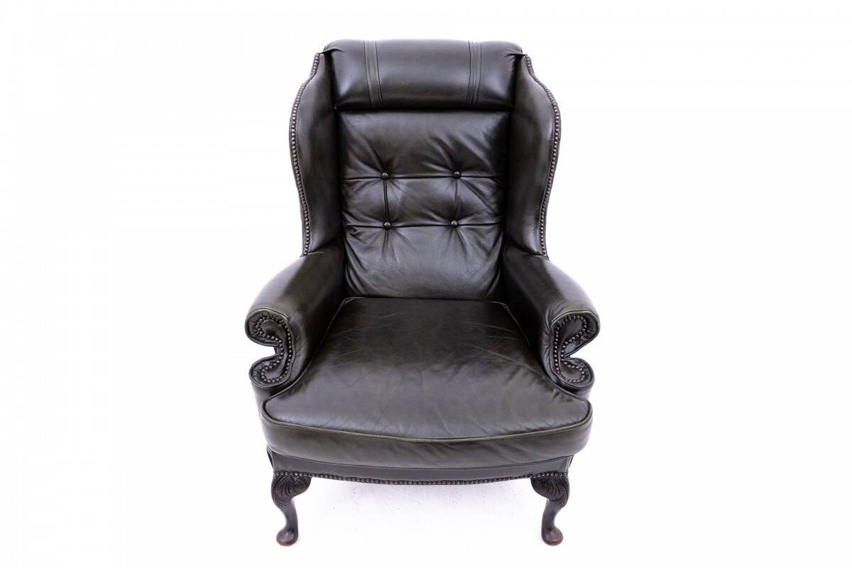 Chesterfield armchair from the 1950s, Western Europe.
