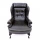 Chesterfield armchair from the 1950s, Western Europe.