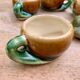 4 slip pots depicting a pepper, early 20th century