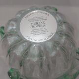 Murano blown crystal vase