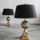 Pair of Hollywood Regency table lamps by Laudarte from the 2000s.