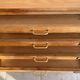 Vintage printer or schoolmaster workshop furniture from the 50s
