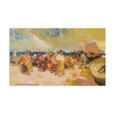 Beach Scene by Luis Giner Bueno