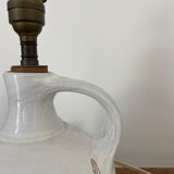 Pied de lampe en céramique vintage