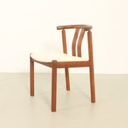 Six teak chairs by Hans J. Frydendal, Denmark 1970