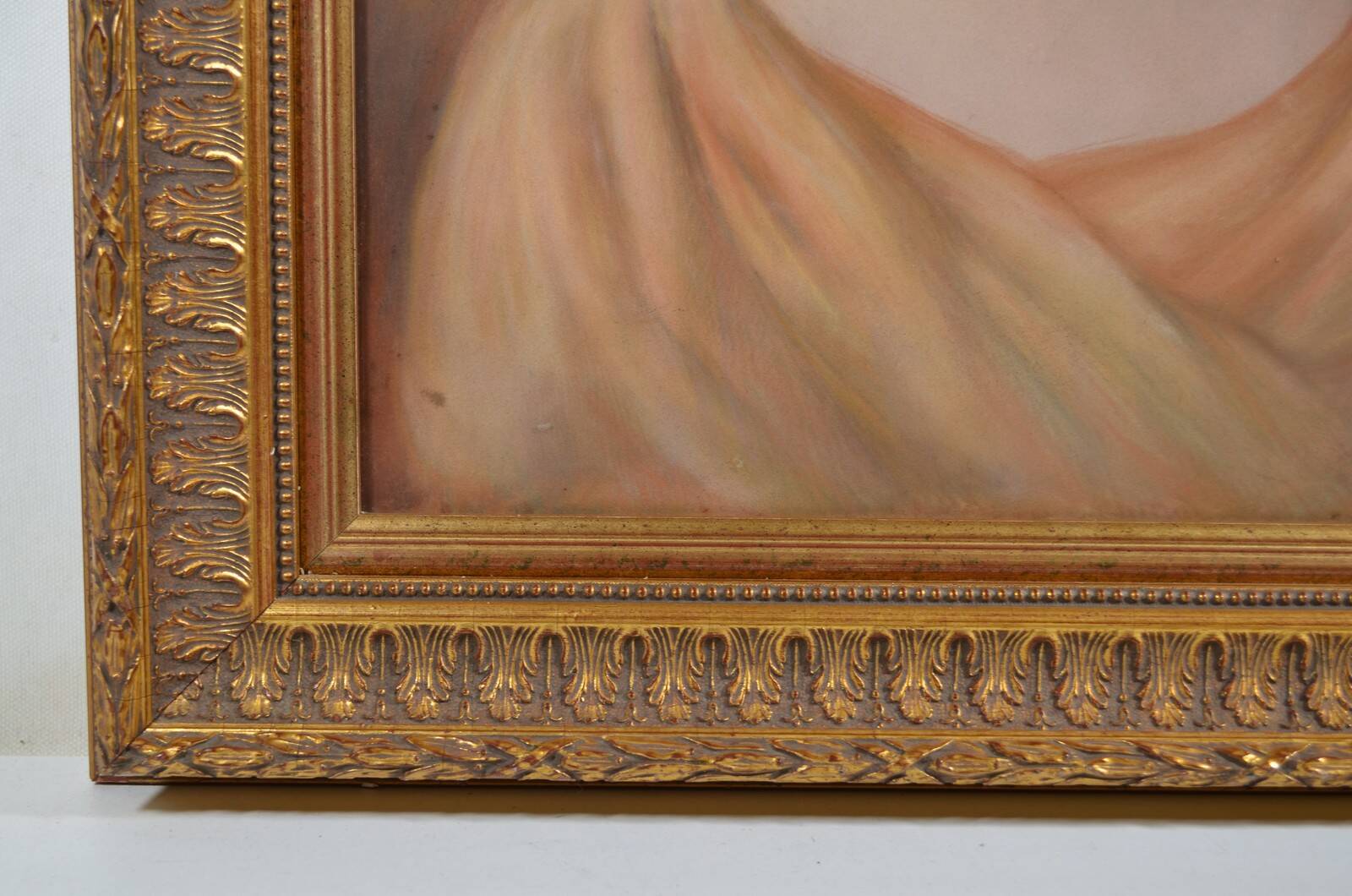 Dessendier (French School of the 20th century) Portrait of a woman in the antique style Pastel signed and dated 1927