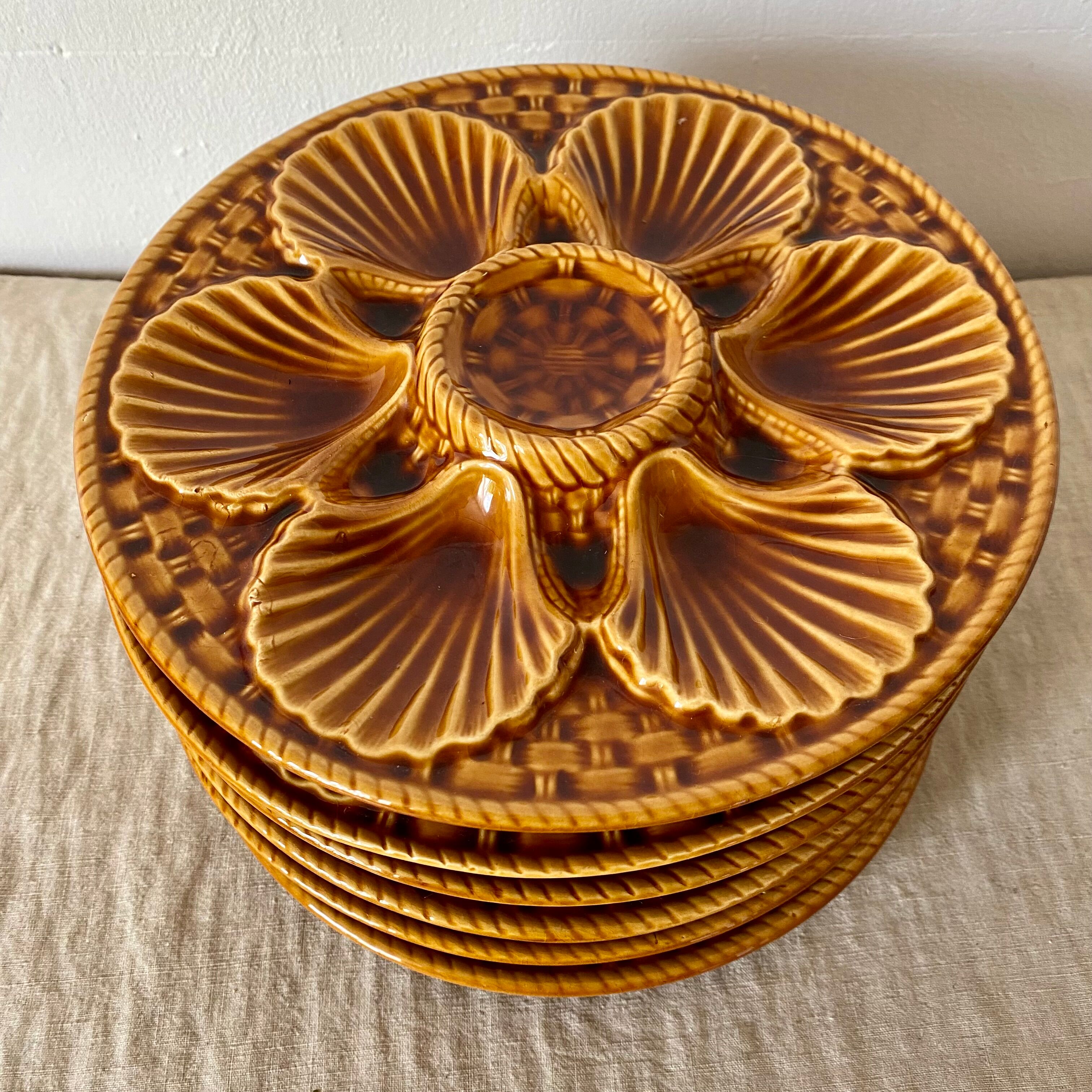 Longchamp oyster plates