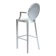 Philipe Starck Kong one arm aluminium barstool,1980s