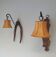 Ox harnass wall lamps / farm house / rustic