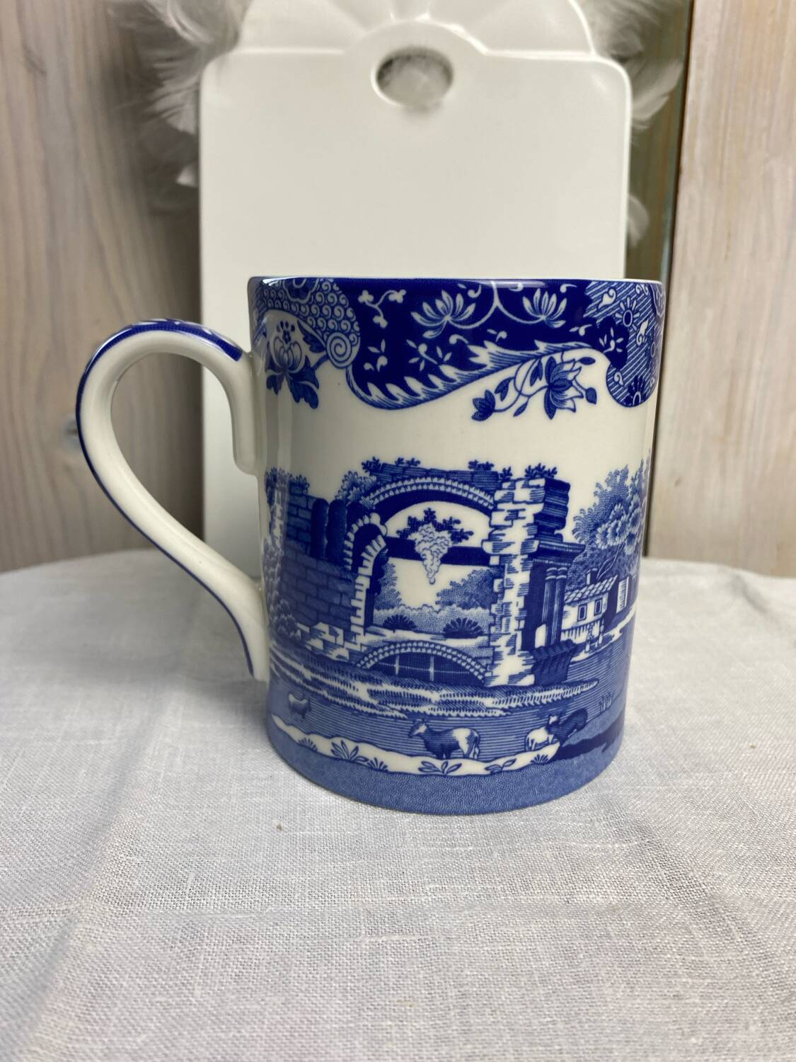 Large porcelain mug stamped Spode