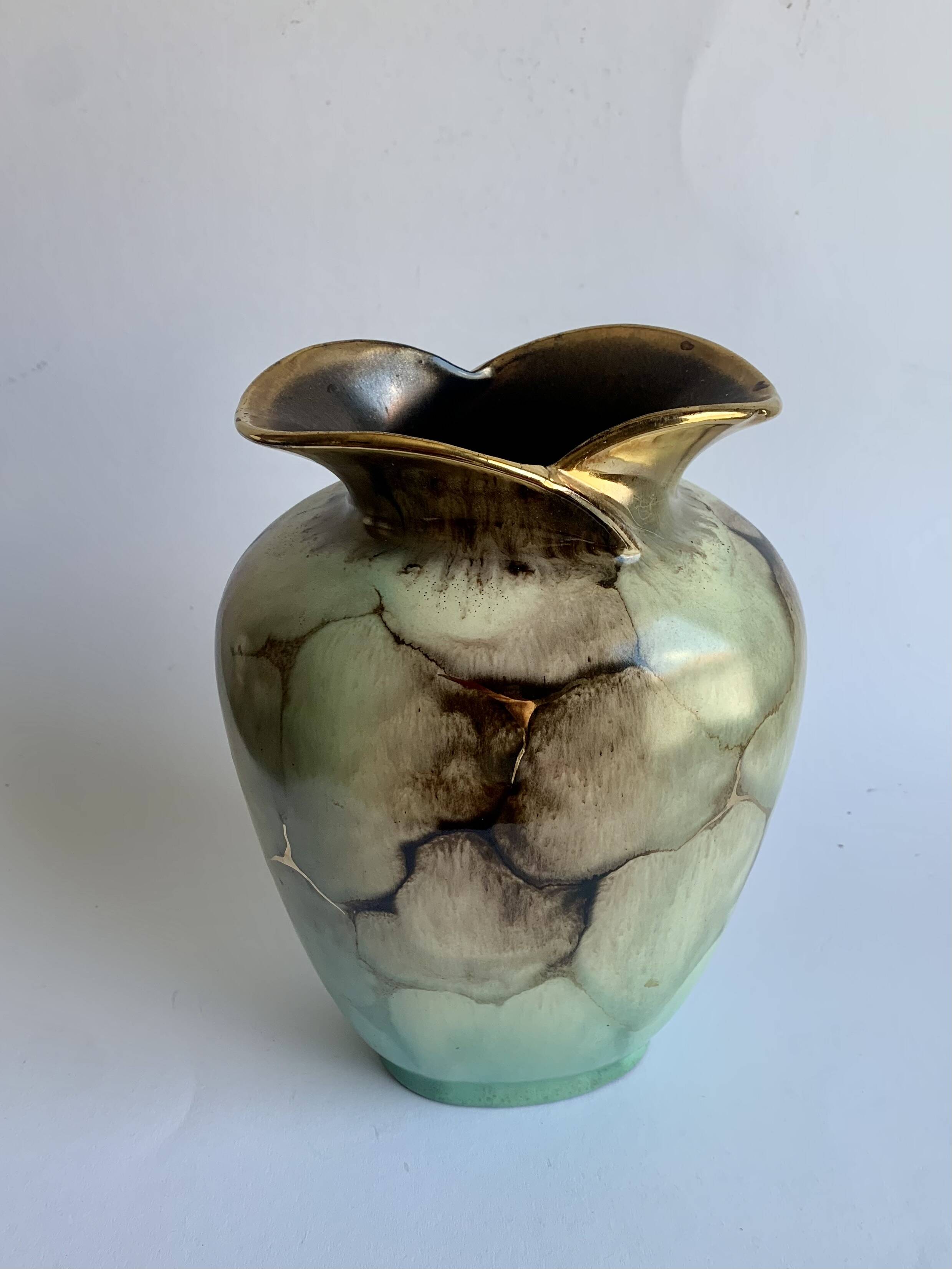 Vintage West Germany Ceramic Vase