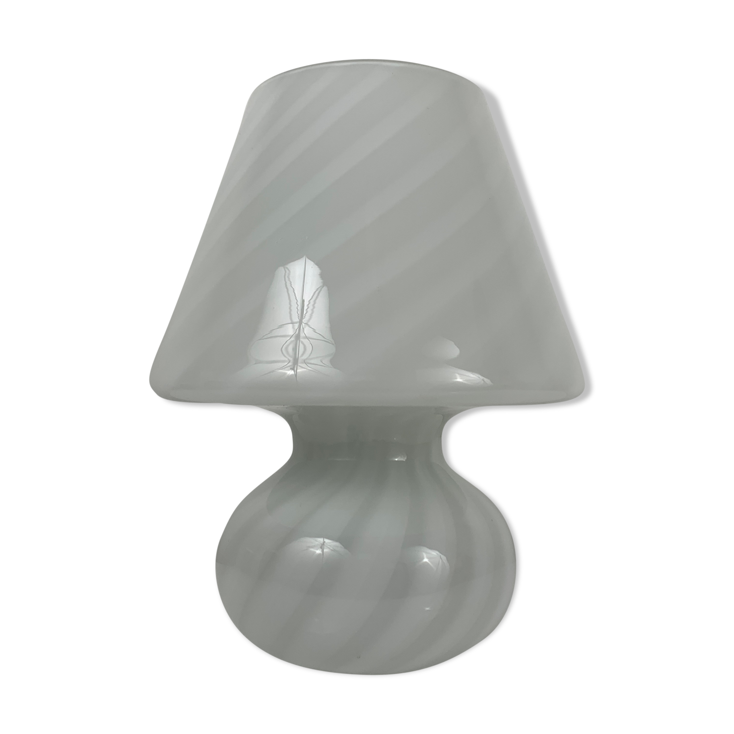 Lampe Vetri Murano verre champignon