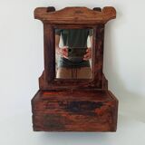 Miroir de barbier indou ancien