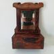 Antique Hindu barber's mirror