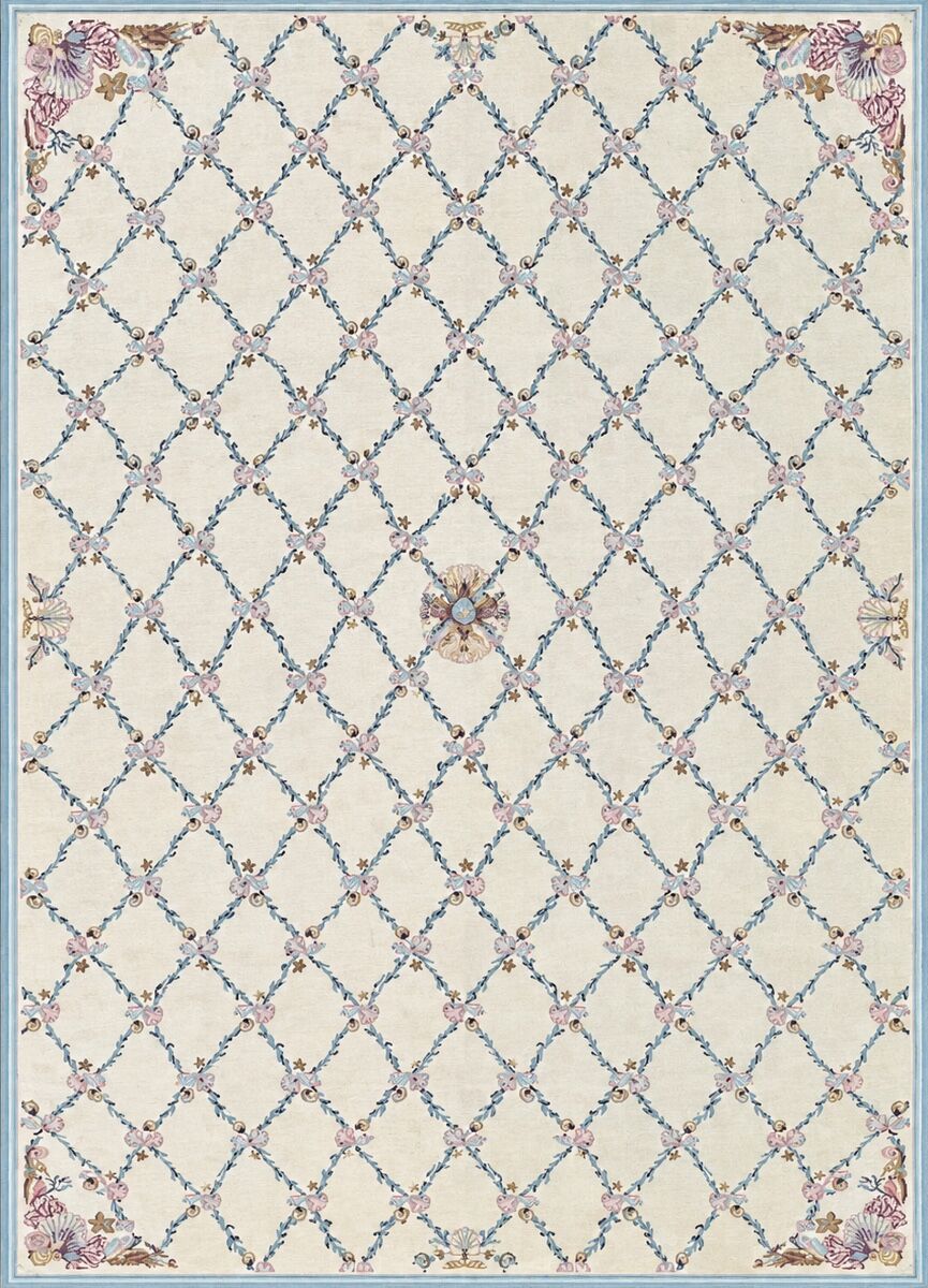 Rug with small dots 500x280 cm