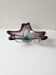 Murano glass Sommerso empty pocket purple blue transparent 24cm