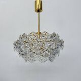 Kinkeldy chandelier with crystal , 1970s