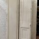 Front of cupboard with double molded doors 20th century Passage doors