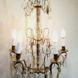 6 Light Crystal Chandelier