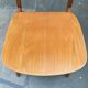 Chaise d'appoint en contreplaqué du milieu du siècle