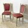 Pair of Louis XVI style armchairs