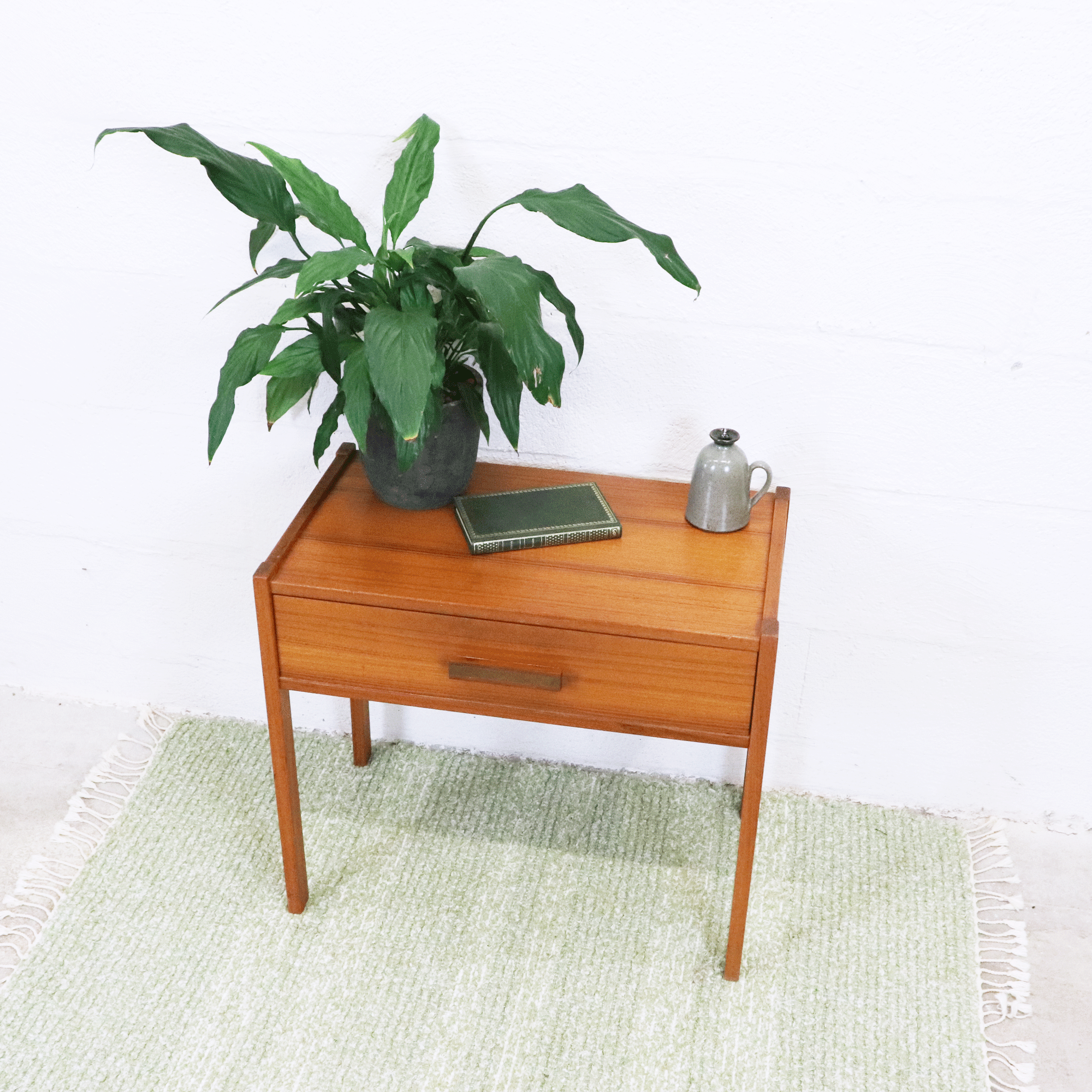 Teak bedside table, Sweden, 1960
