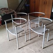 4 Von Vogelsang chairs by Philippe Starck
