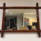 Bamboo Mirror Napoleon III Turned Wood 19th Century
