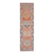 3x11 Terracotta Vintage Runner Rug For Kitchen, 88x344 Cm