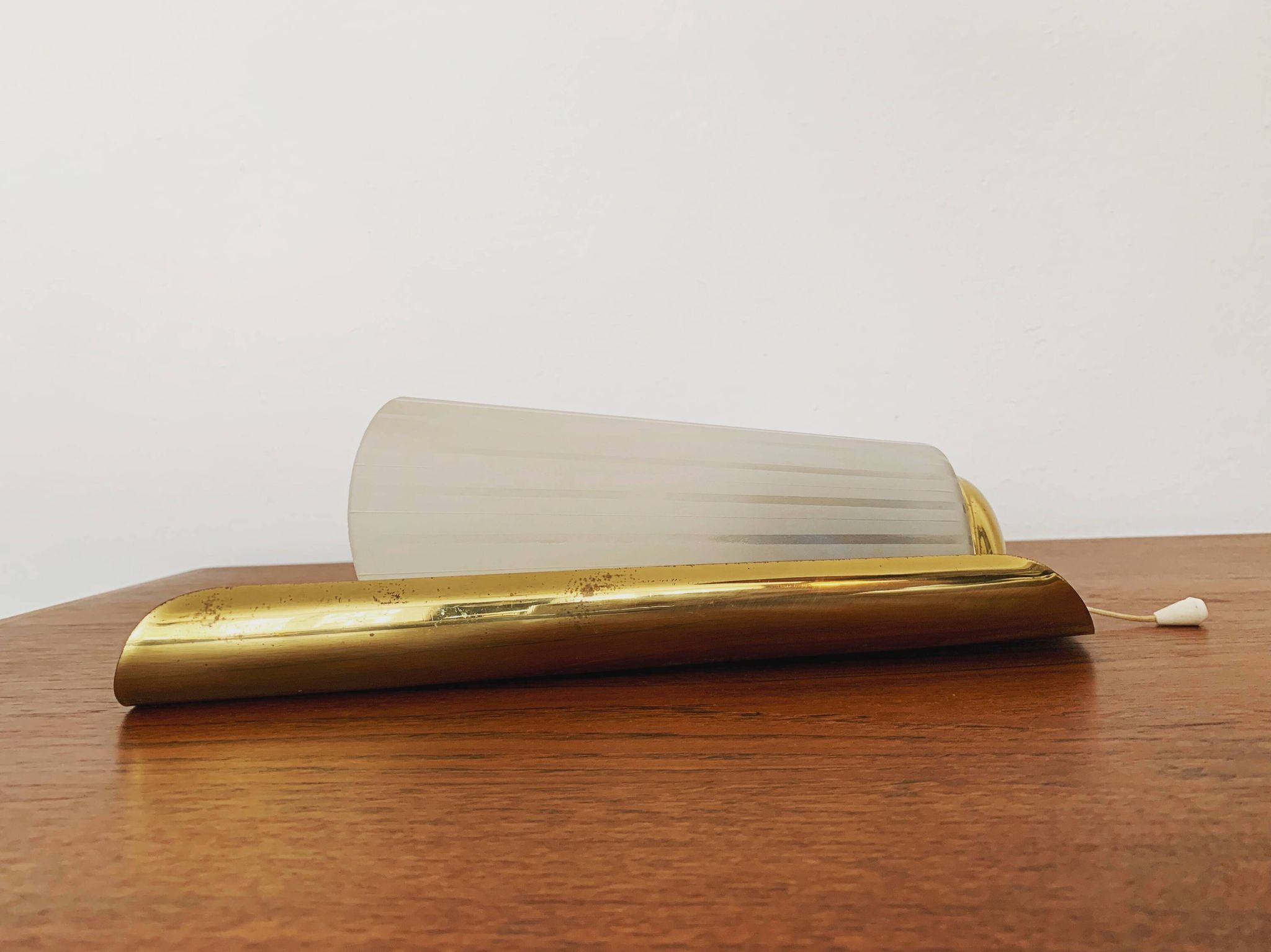 Brass Wall Lamp by Wilhelm Wagenfeld for Peill und Putzler