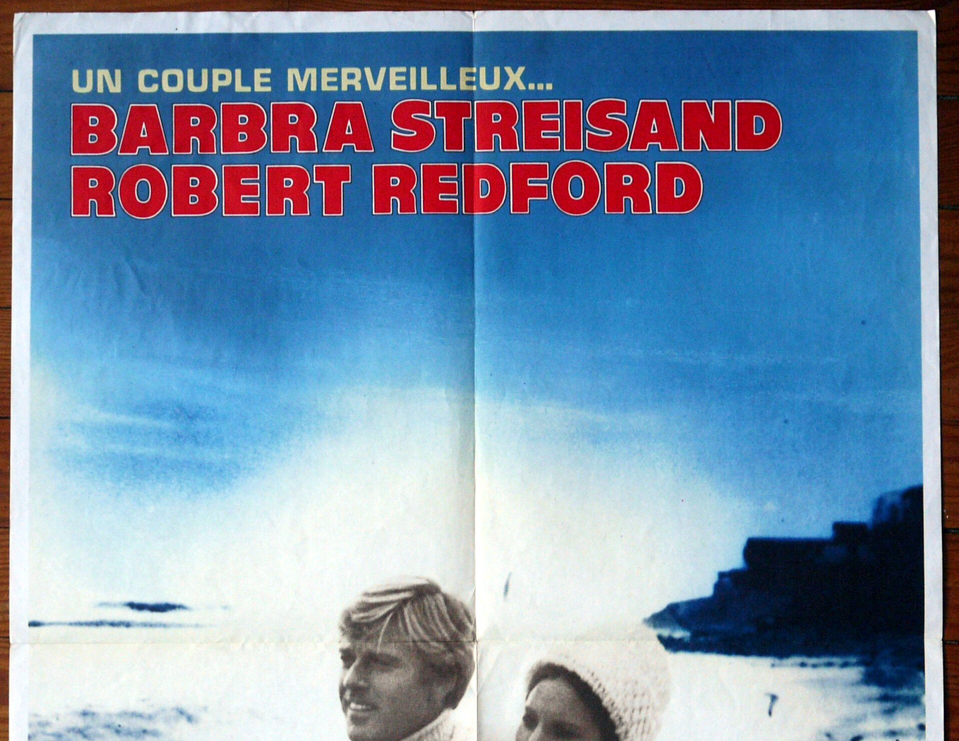Original movie poster "Our most beautiful years" Redford, Streisand