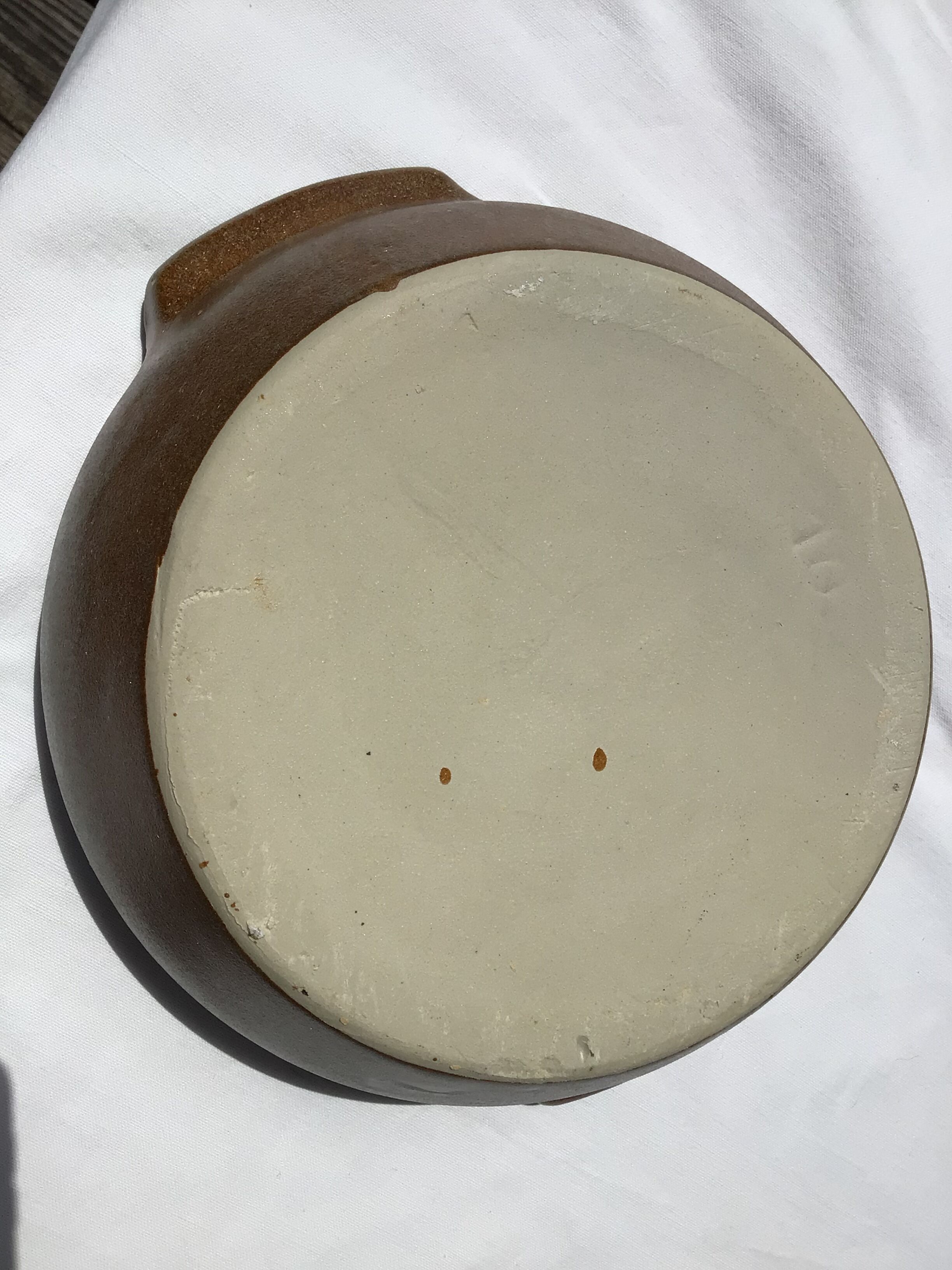 Bowl cut sandstone Digoin diameter 22cm