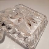 Crystal art deco jewelry box