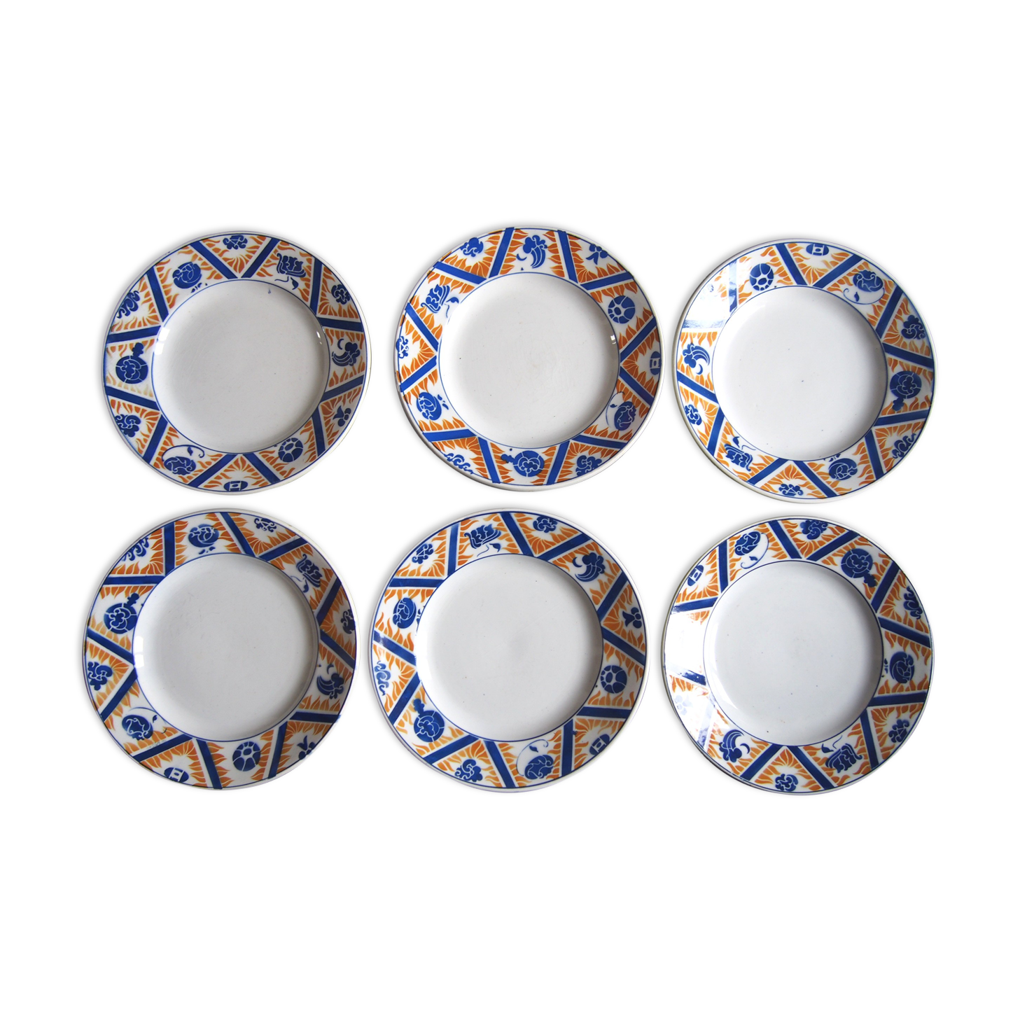 6 Flat plates Moulin des Loups