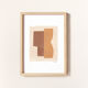 Painting on paper •Terracotta M708 • signed eawy